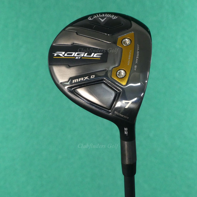 Callaway Rogue ST MAX D 22° 7 Wood HZRDUS Smoke 6.5 Graphite Extra Stiff w/ HC