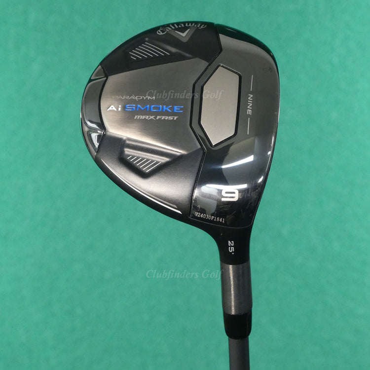 Callaway Paradym Ai Smoke Max Fast 25° 9 Wood Fujikura Graphite Regular w/ HC