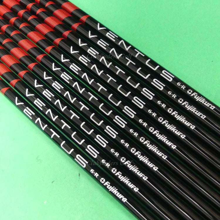NEW Fujikura Ventus Red 6-R .370 Regular 41.5" Hybrid / Iron Shafts SET OF 10