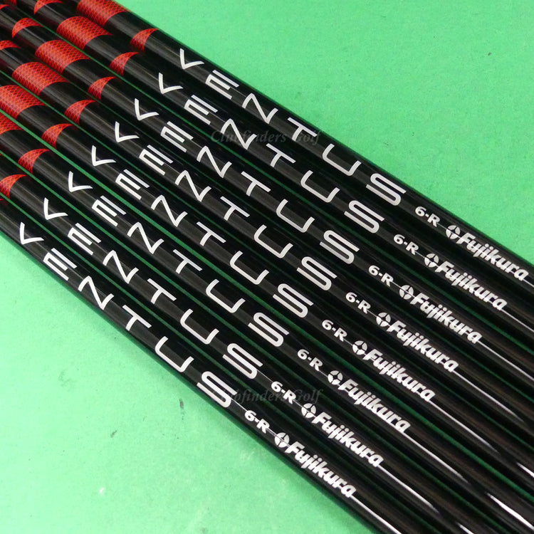 NEW Fujikura Ventus Red 6-R .370 Regular 41.5" Hybrid / Iron Shafts SET OF 8