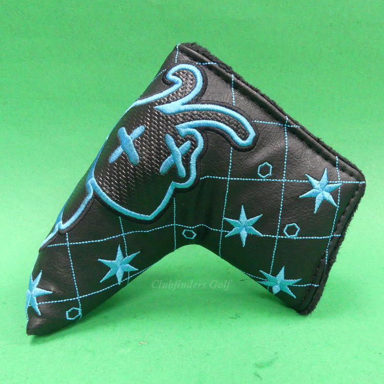 RARE Bettinardi Zombee Seeing Stars Black/Blue Golf Blade Putter Headcover