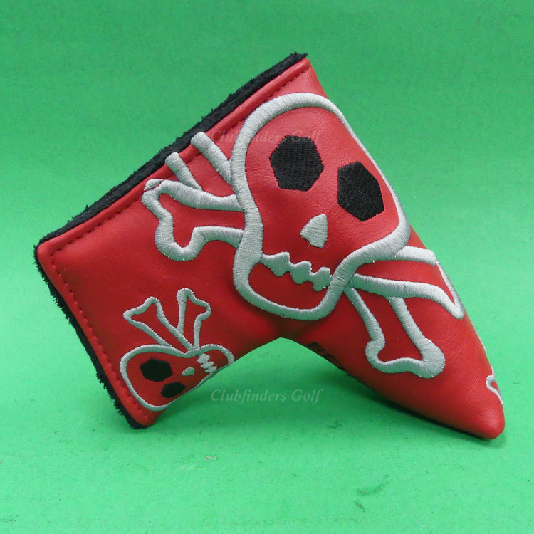 Bettinardi Skull & Bones T Hive Tour Only Red/Black/Grey Blade Putter Headcover