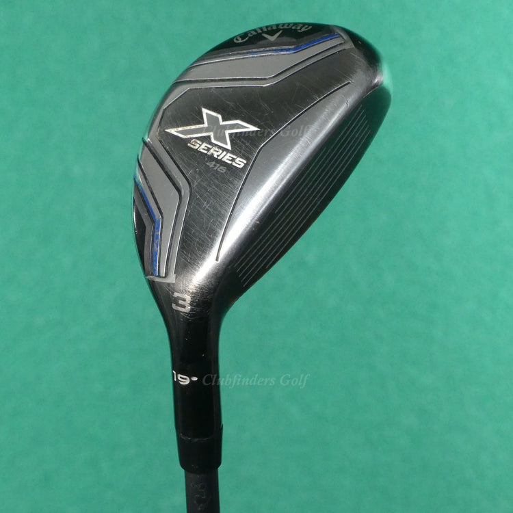 Callaway X Series 416 19° Hybrid 3 Iron Factory 65-S Graphite Stiff