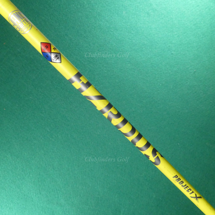 Project X HZRDUS Yellow Hand Crafted 76g 6.0 .335 Stiff 41.75" Pulled Wood Shaft
