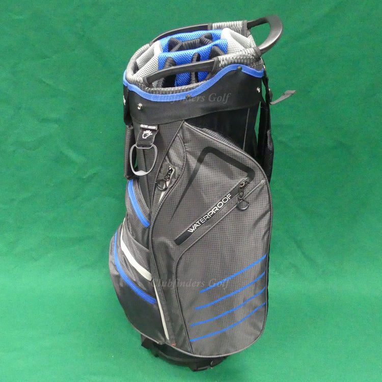 NEW Lady Tour Edge HL4 Grey/Blue/Silver 14-Way Golf Cart Bag w/ Raincover