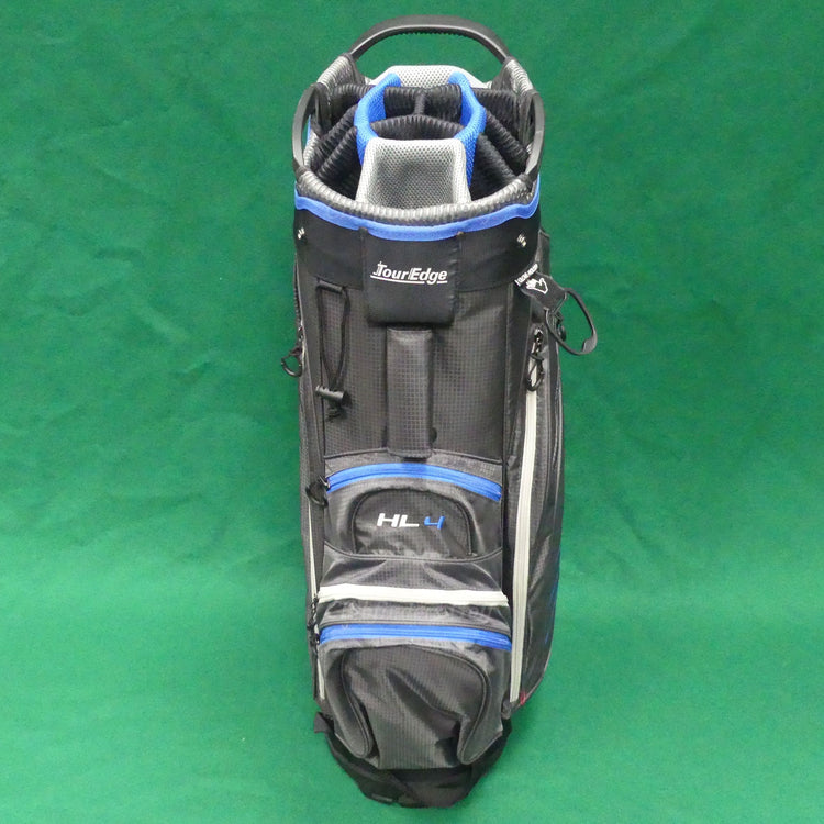 NEW Lady Tour Edge HL4 Grey/Blue/Silver 14-Way Golf Cart Bag w/ Raincover