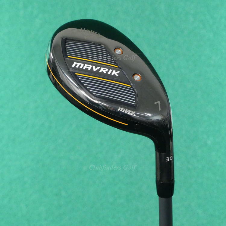 Callaway Mavrik Max 30° Hybrid 7 Iron Catalyst 55 5.0 Graphite Seniors w/ HC