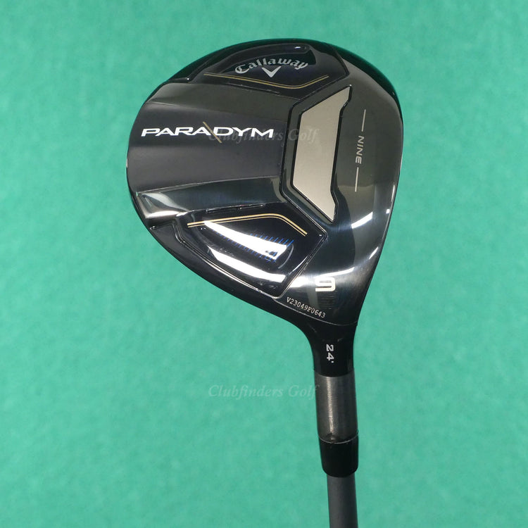 Callaway Paradym Fairway 24° 9 Wood Fujikura Air Speeder 50 Graphite Regular &HC