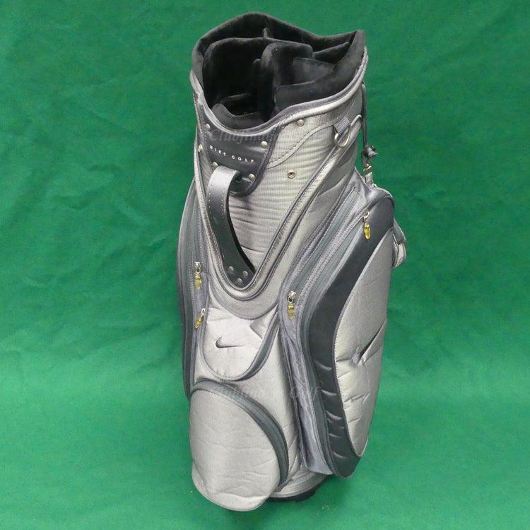 Lady Nike Silver/Grey/Blue 7-Way Golf Cart Bag w/ Raincover & Pouch