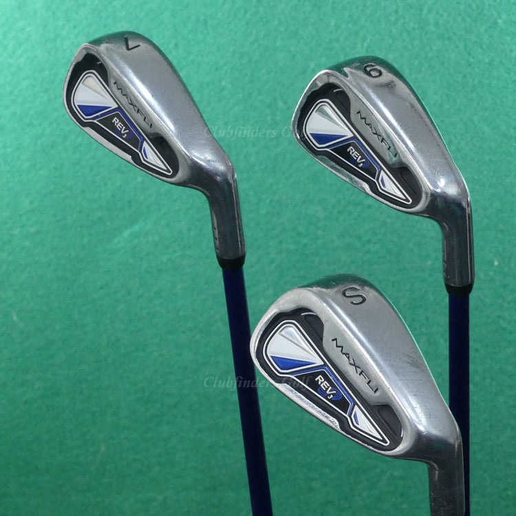 JUNIOR Maxfli REV 3 7-Piece Complete Golf Club Set w/ La Jolla Stand Bag