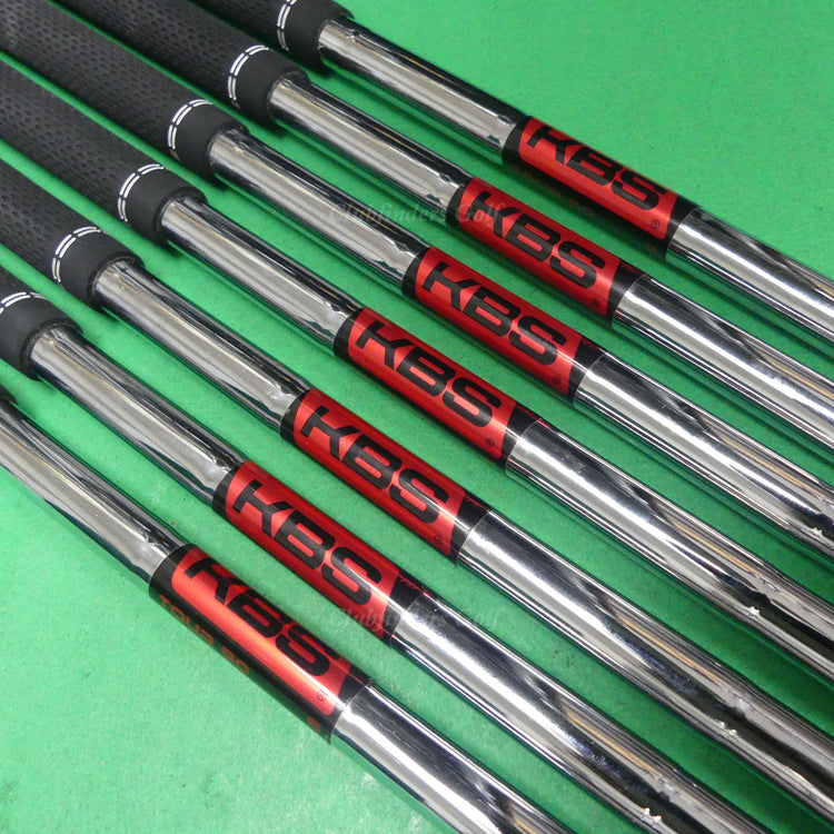KBS Tour 90 .355 Stiff Flex Pulled Steel Iron Shafts SET OF 7