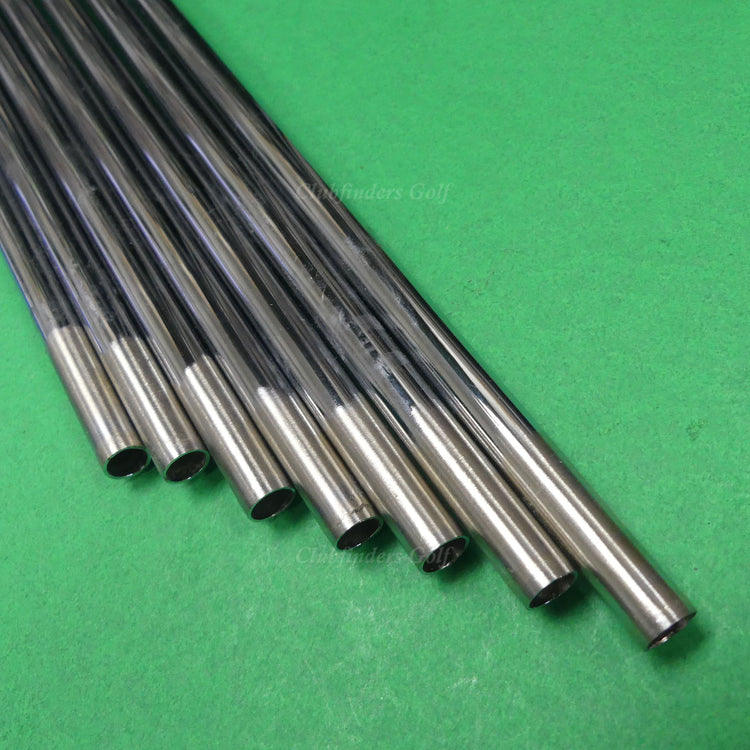 True Temper AMT White G2 .355 Stiff Pulled Steel Iron Shafts SET OF 7
