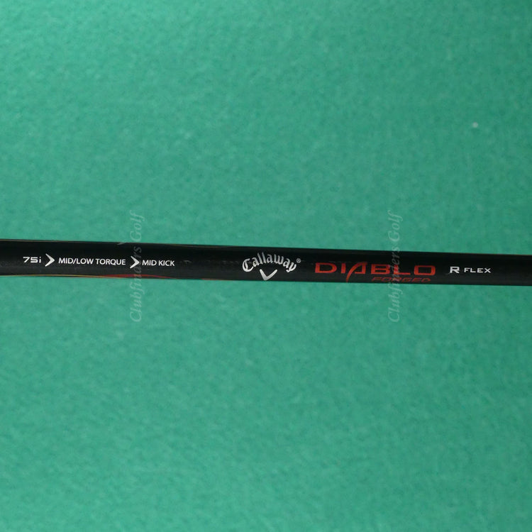 Callaway Diablo Forged Single 9 Iron Factory 75i Graphite Regular