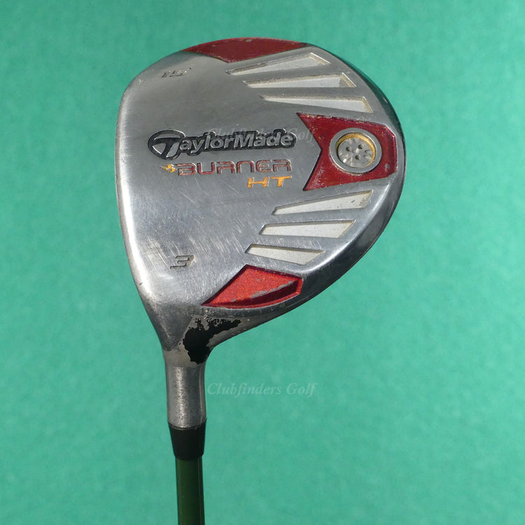 LH TaylorMade Burner 2007 HT Fairway 15° 3 Wood Aldila NV 65-S Graphite Stiff