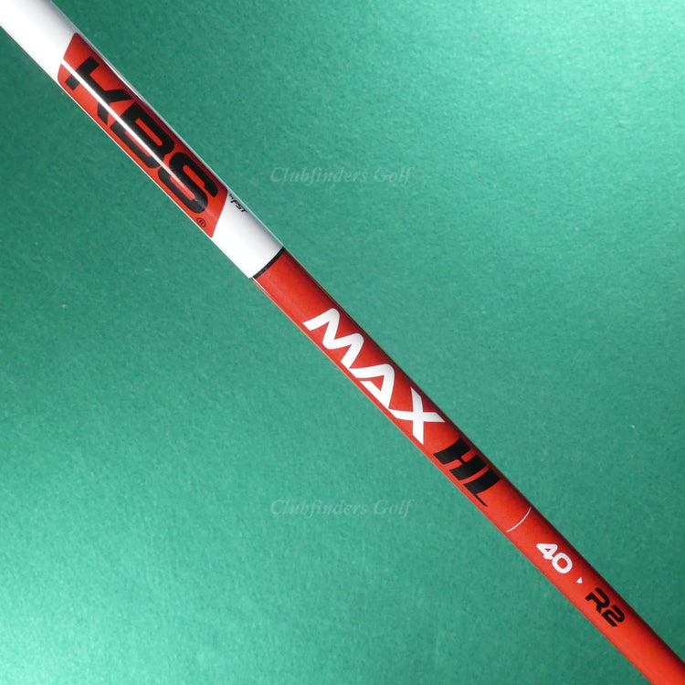 KBS MAX HL 40 Red Gloss .335 R2 Seniors 40.25" Pulled Graphite Wood Shaft
