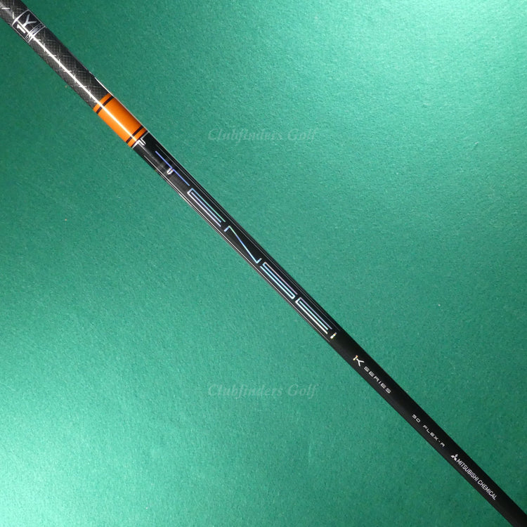 Mitsubishi Tensei 1K Pro Orange 50 Xlink Tech .335 Regular 43" Pulled Wood Shaft
