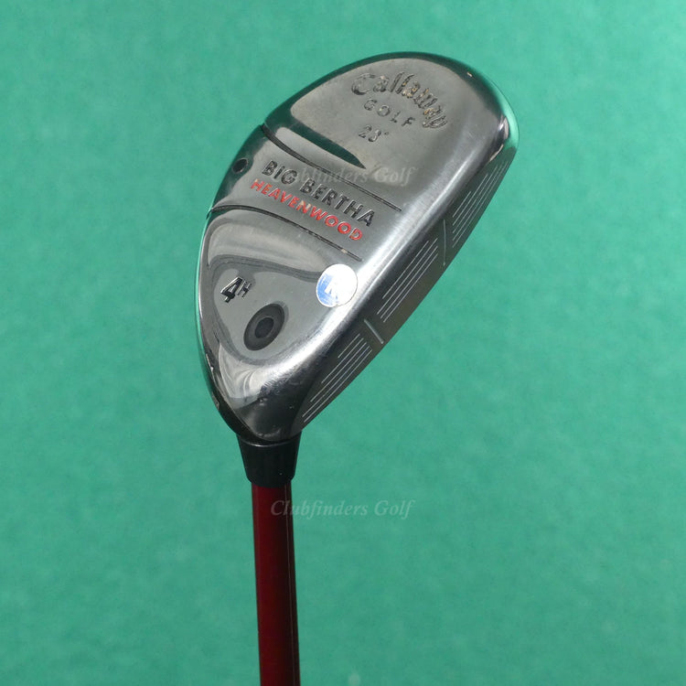 Callaway Big Bertha Heavenwood 23° Hybrid 4H Iron RCH 75w Graphite Regular