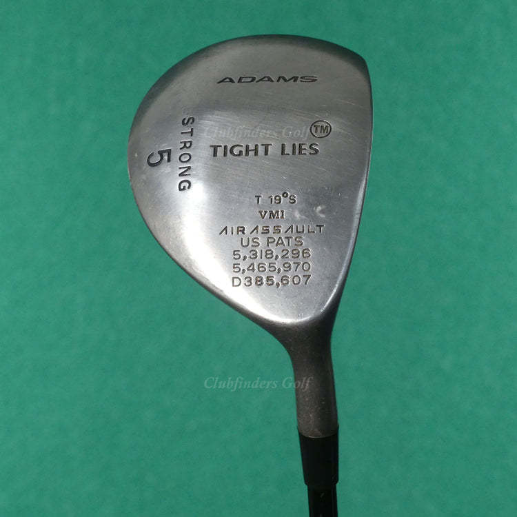 Adams Tight Lies VMI Air Assault Fairway T 19° S Strong 5 Wood Graphite Firm