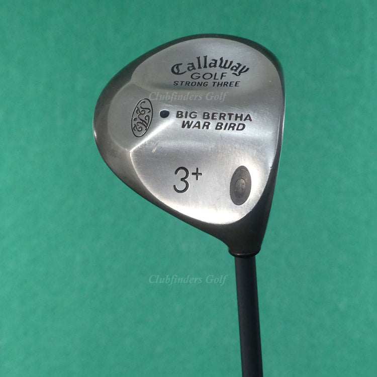 Callaway Big Bertha Warbird Fairway Strong 3 Wood RCH 90 Graphite Regular