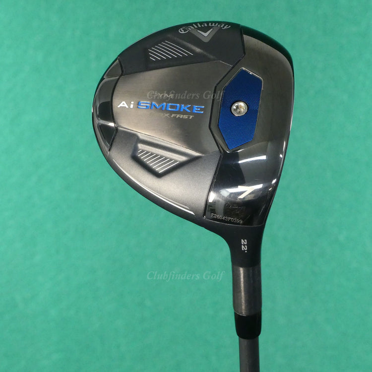 Callaway Paradym Ai Smoke Max Fast Fairway 22° 7 Wood Graphite Stiff w/ HC