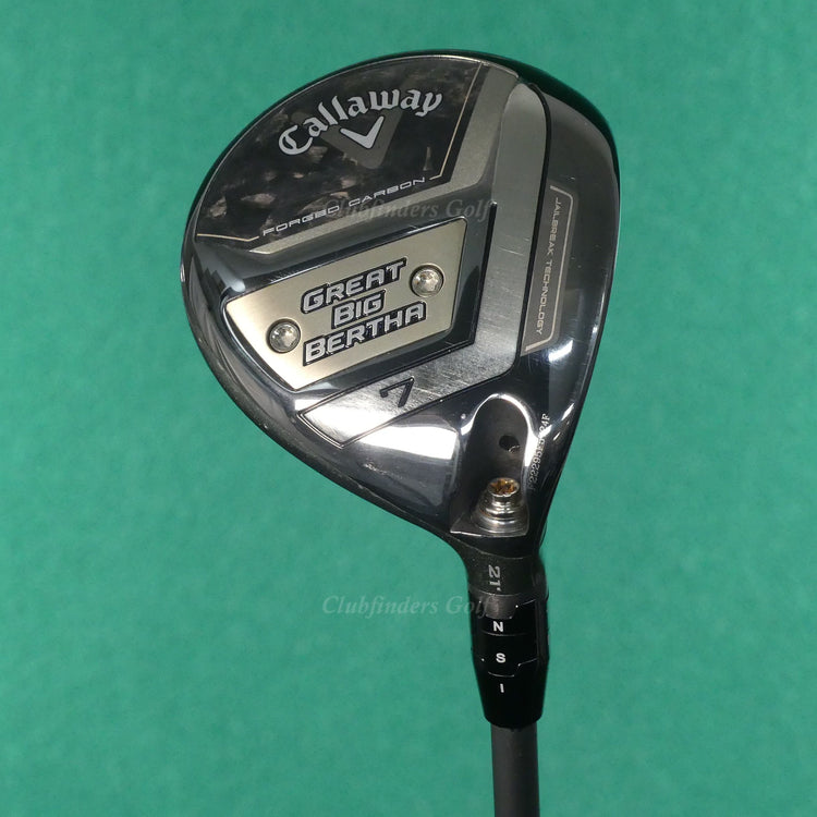 Callaway 2023 Great Big Bertha Fairway 21° 7 Wood Fujikura Graphite Regular &HC
