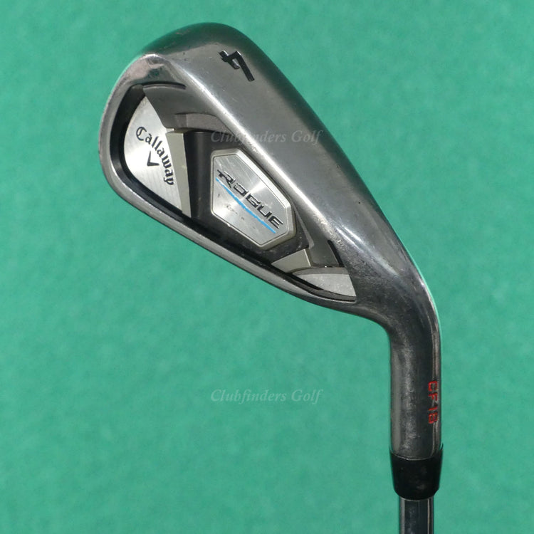 Callaway Rogue CF18 Single 4 Iron True Temper XP 105 ST15 S300 Steel Stiff