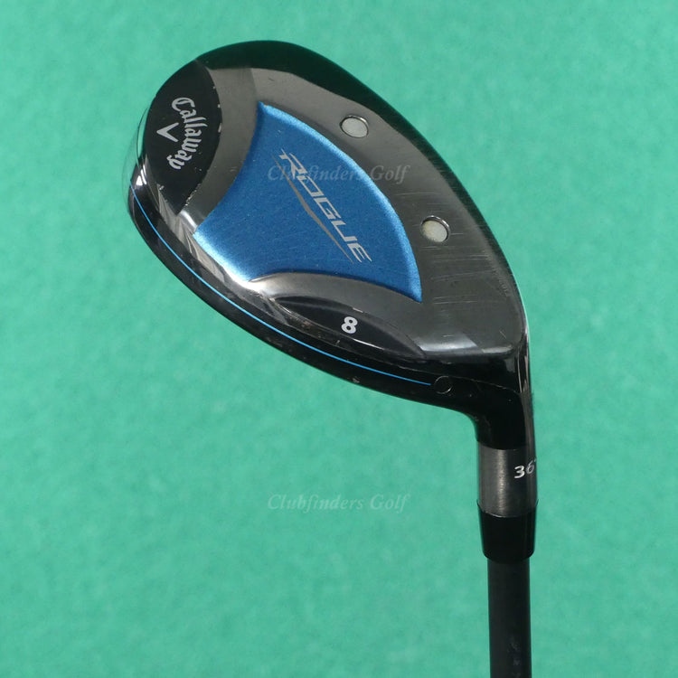 Lady Callaway Rogue 36° Hybrid 8 Iron Cypher 5.5-R Graphite Regular w/ HC *READ*