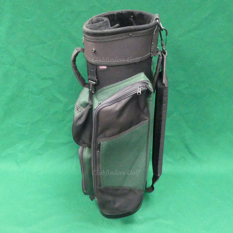 Burton Black/Green 6-Way "Prestonwood" Golf Cart Bag (No Raincover)