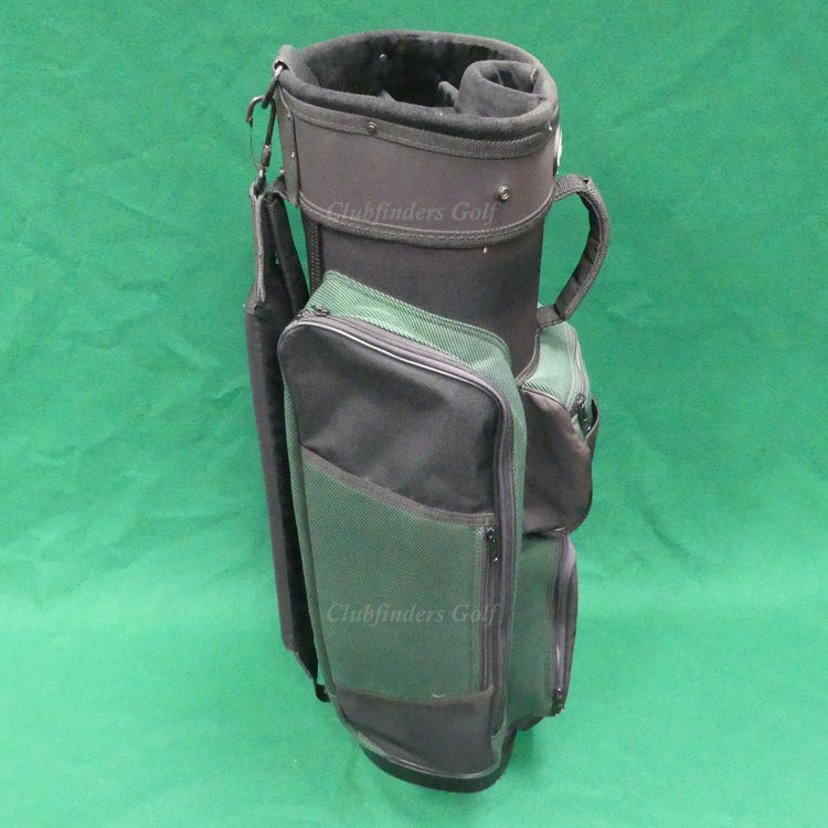 Burton Black/Green 6-Way "Prestonwood" Golf Cart Bag (No Raincover)