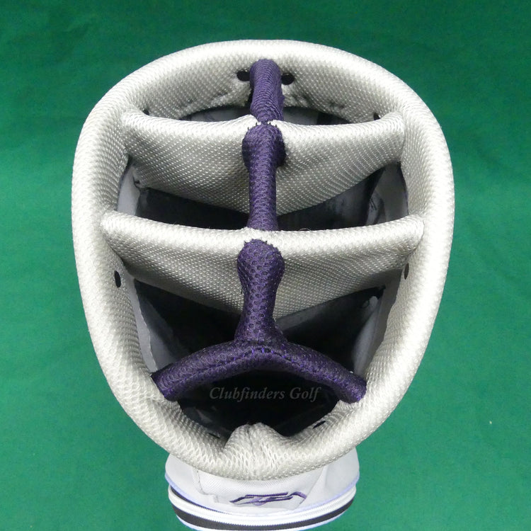 Top Flite Flawless Grey/Purple/Blue 7-Way Golf Cart Bag (No Raincover)