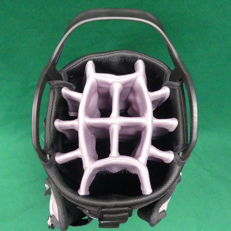 NEW Lady Cobra Golf 2024-2025 Fly-XL 2 Black/Pink Golf Cart Bag w/ Raincover