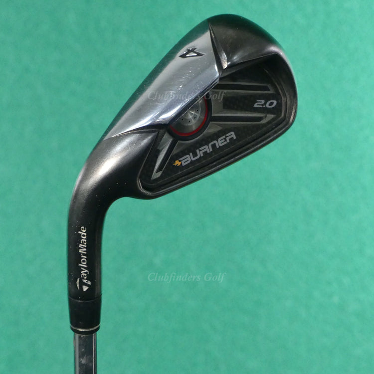 LH TaylorMade Burner 2.0 Single 4 Iron Factory 85 Steel Stiff *READ*