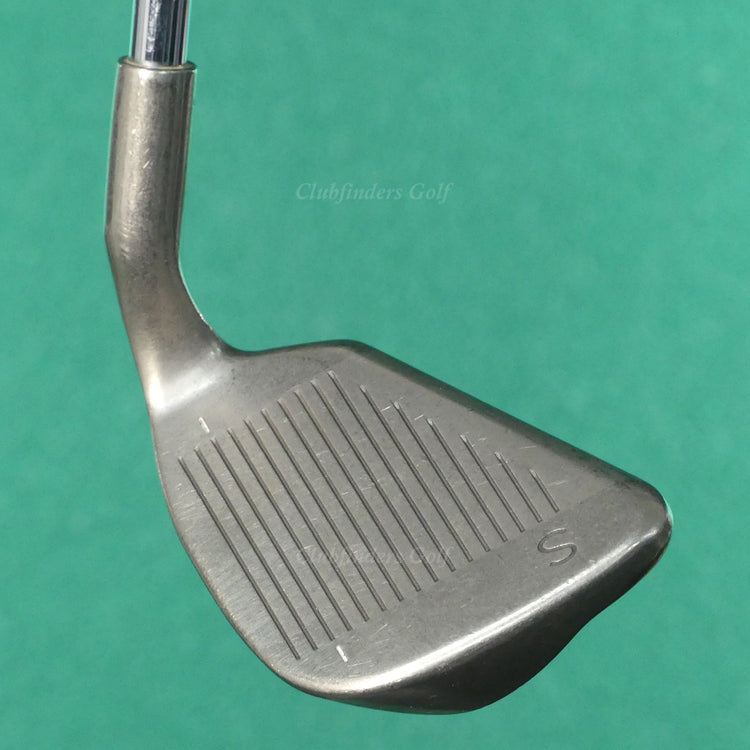 LH Ping ISI Nickel White Dot S2 54.5° SW Sand Wedge Cushin Z-Z65 Steel Stiff