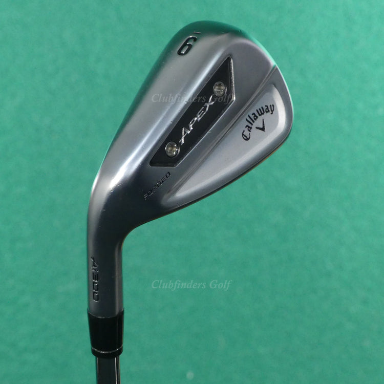 LH Callaway 2024 Apex Ai300 Forged Single 9 Iron TT DG MID 90 S300 Steel Stiff