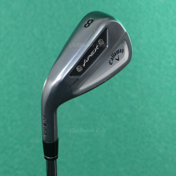LH Callaway 2024 Apex Ai300 Forged Single 8 Iron TT DG MID 90 S300 Steel Stiff