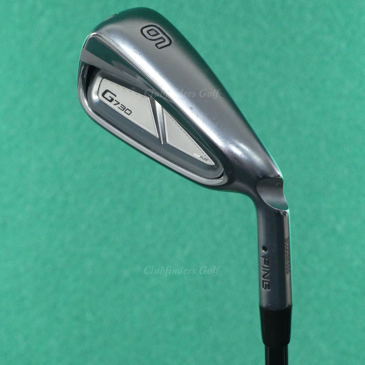 Ping G730 Black Dot Single 6 Iron UST Mamiya Recoil Dart F4 75 Graphite Stiff