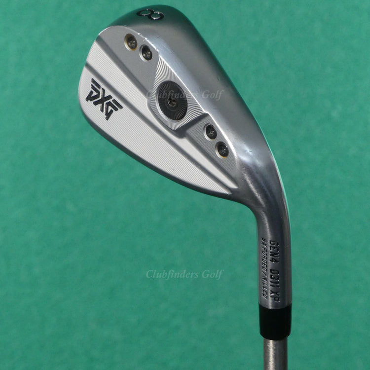 PXG 0311 XP Forged GEN4 Single 8 Iron SteelFiber fc 115 cw F4 Graphite Stiff