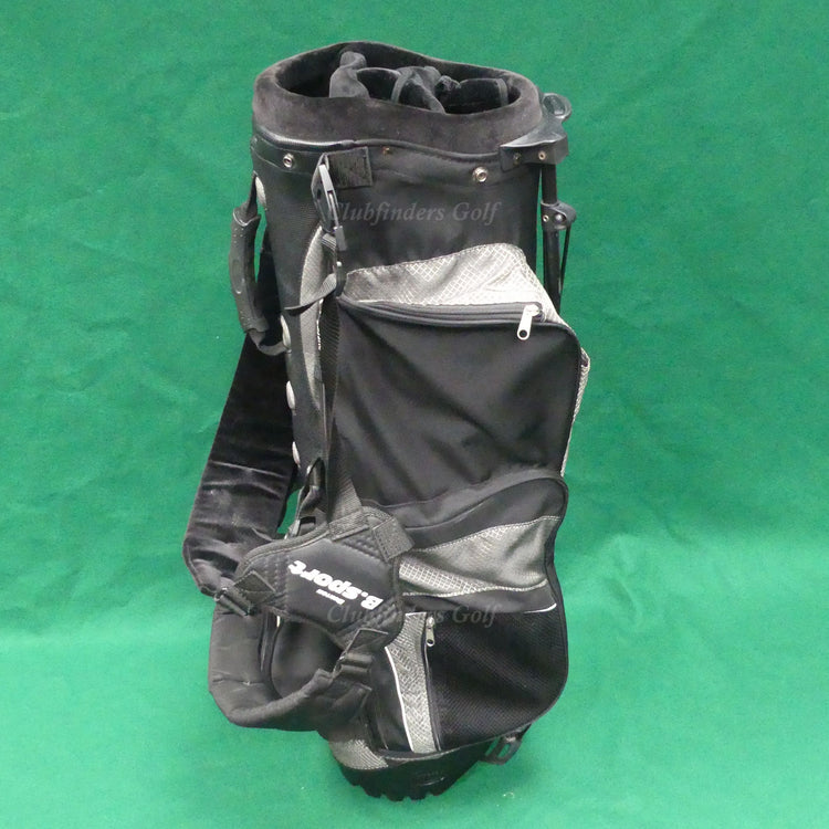 Burton B-Sport Black 5-Way Golf Stand Bag (No Raincover)