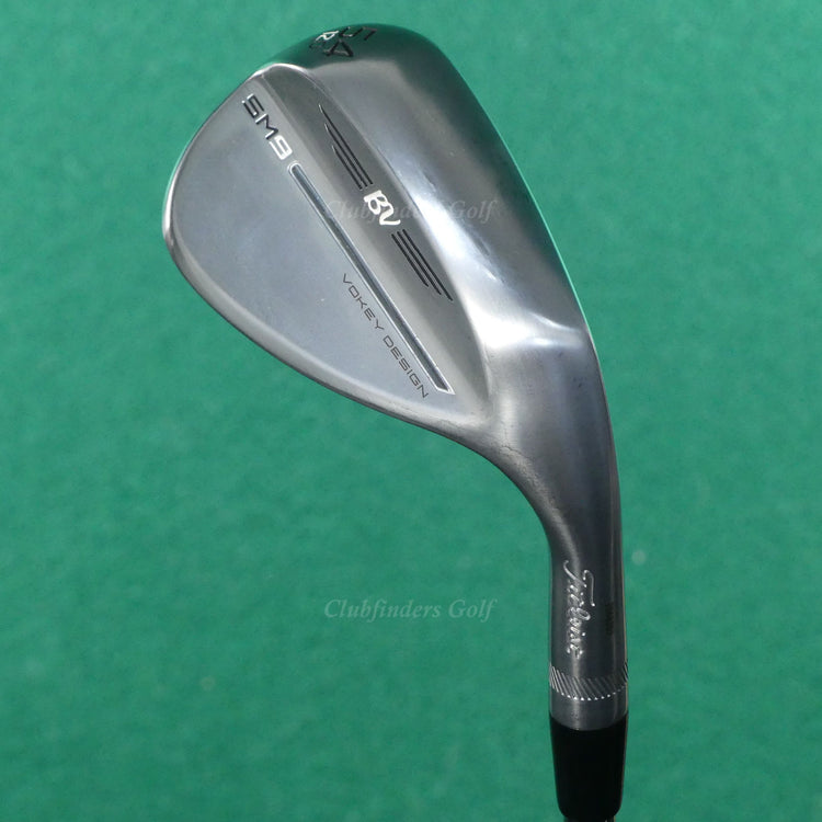 Titleist Vokey SM9 Chrome 54-12D 54° SW Sand Wedge TT AMT S300 Black Steel Stiff