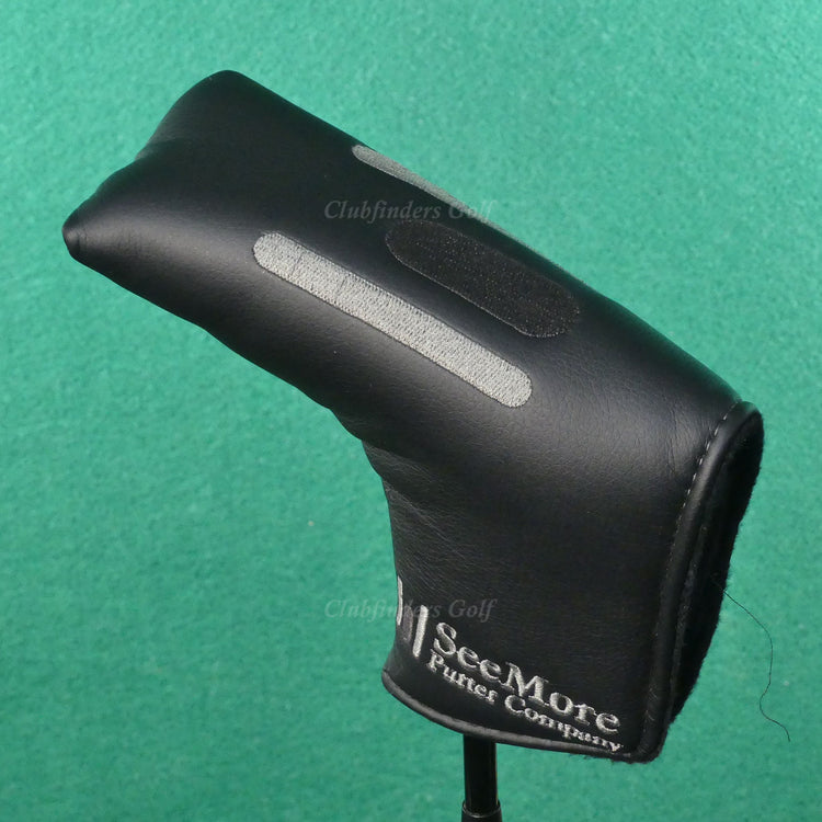 SeeMore Si2 Milled Face Center-Shafted 34" Putter w/ BGT Stability Shaft & HC