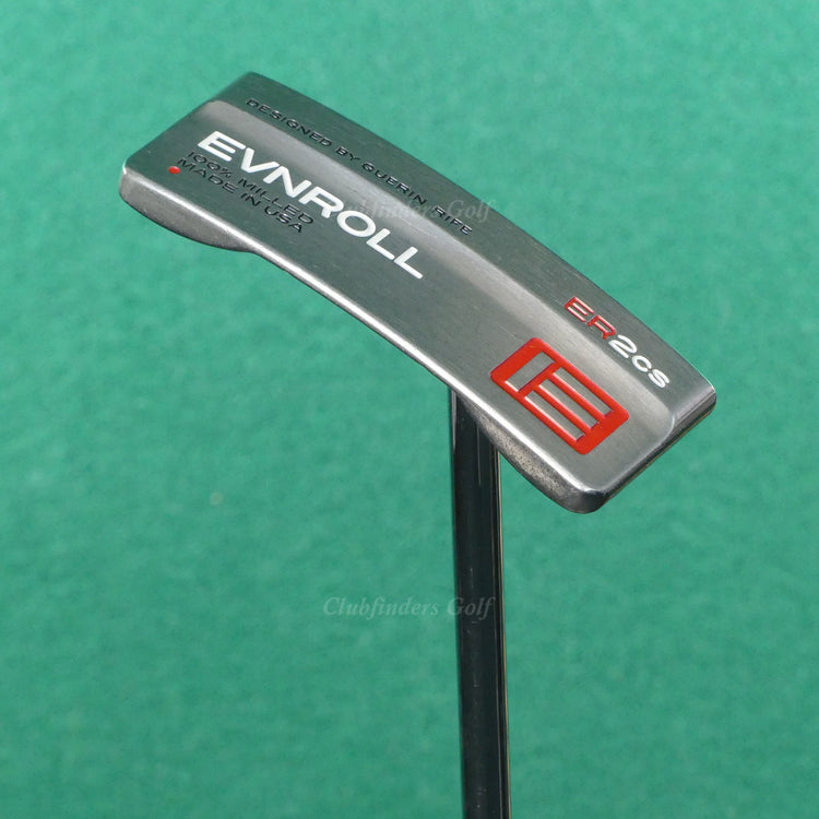 Guerin Rife EVNROLL Model ER2cs Center-Shafted Blade 33" Putter w/ HC