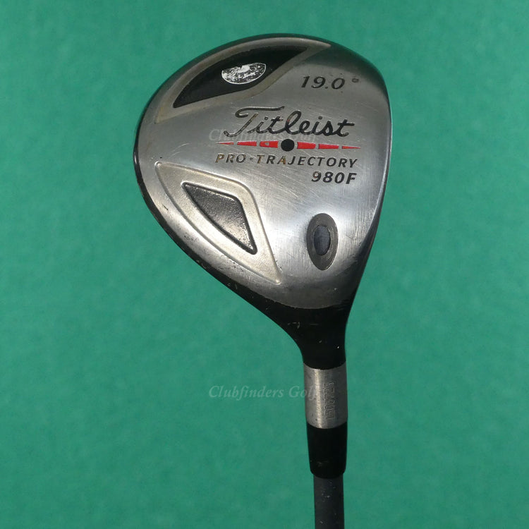 Titleist Pro Trajectory 980F Fairway 19° 5 Wood Factory 4375 Graphite Stiff