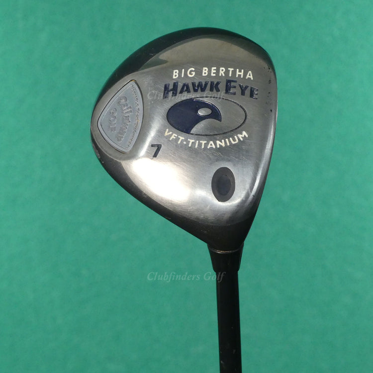 Callaway Big Bertha Hawk Eye VFT Fairway 7 Wood Factory System 60 Graphite Firm