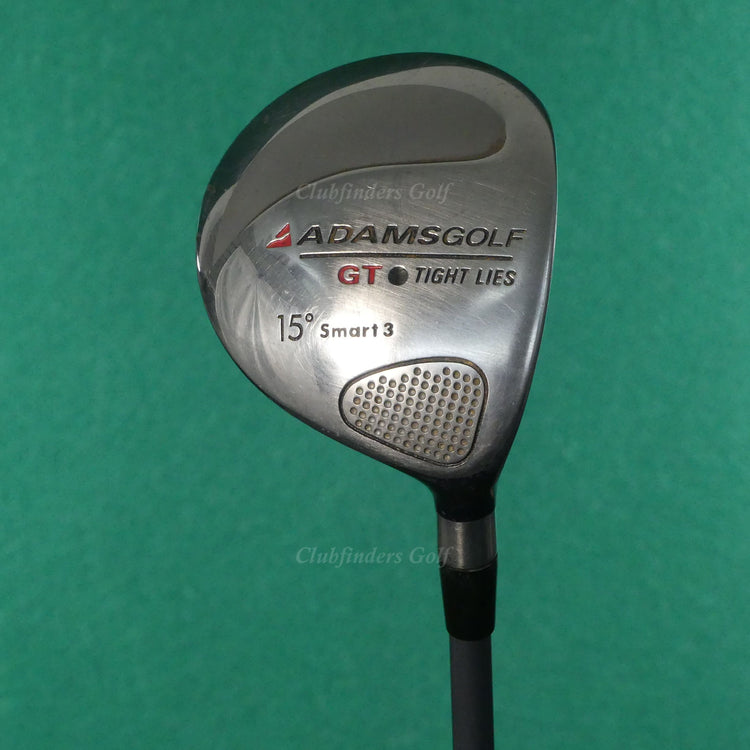 Adams GT Tight Lies Fairway 15° Smart 3 Wood Factory Ultralite Graphite Regular