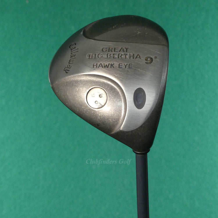Callaway Great Big Bertha Hawk Eye 9° Driver Factory UL Graphite Firm w/ HC