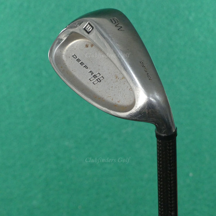 Wilson Deep Red II Distance SW Sand Wedge Factory Tri-Ply UST Graphite Regular