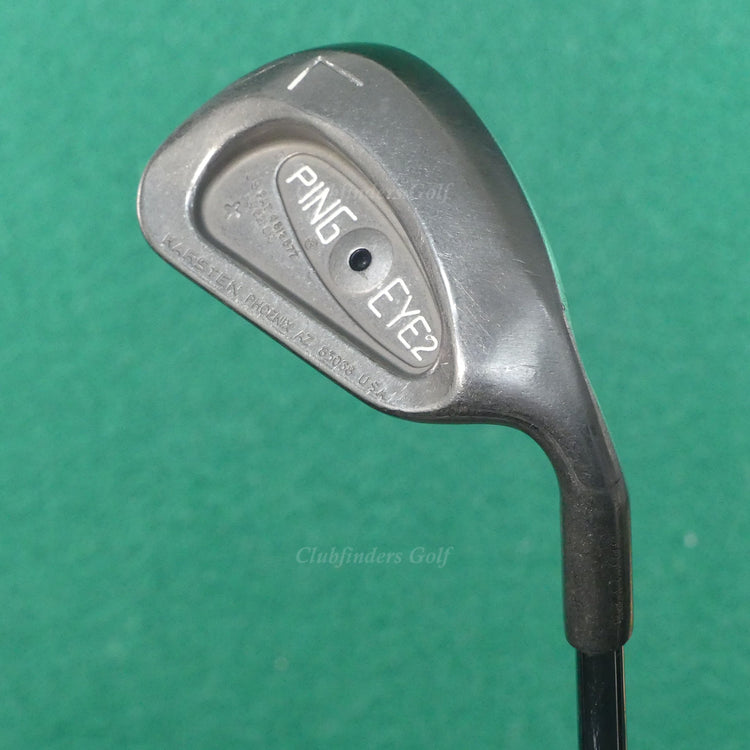 Ping Eye 2 Plus Black Dot LW Lob Wedge Karsten ZZ-Lite Steel Stiff
