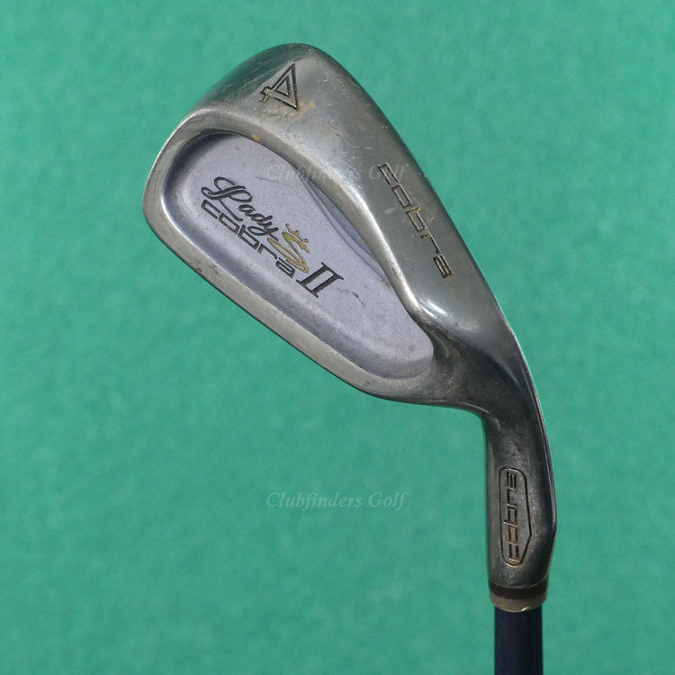 Lady Cobra II Oversize '97 Blue Single 4 Iron Factory IQ System Graphite Ladies