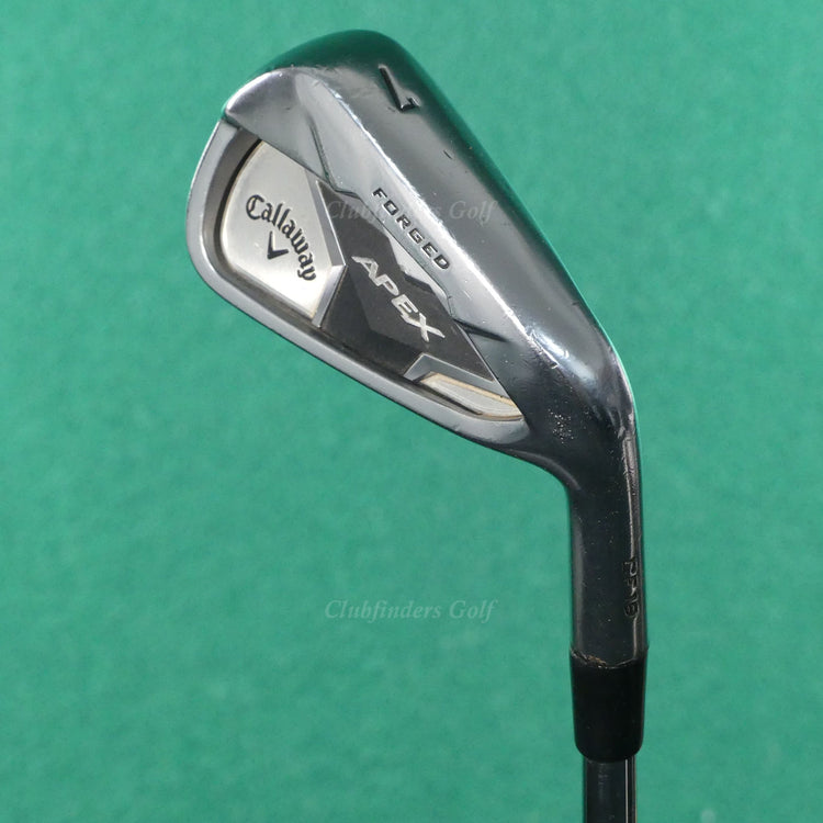 Callaway Apex Forged CF19 Single 7 Iron True Temper Dynamic Gold Steel Stiff