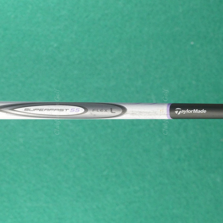 Lady TaylorMade Burner 2.0 High Polish Single 9 Iron Factory Graphite Ladies